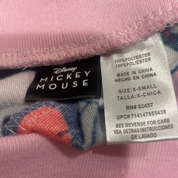 Disney Pink Mickey Minnie Pajama Pants - Picture 9 of 9